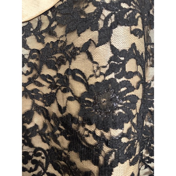 Mon Cheri Dress Bridal Cocktail PROM Strapless Short Lace Formal - Picture 5 of 9